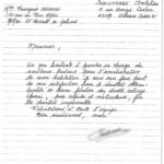 Lettre de l'avis de Françoise C.